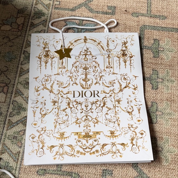 Bundle of Dior Holiday Shopping Bags - Picture 3 of 4